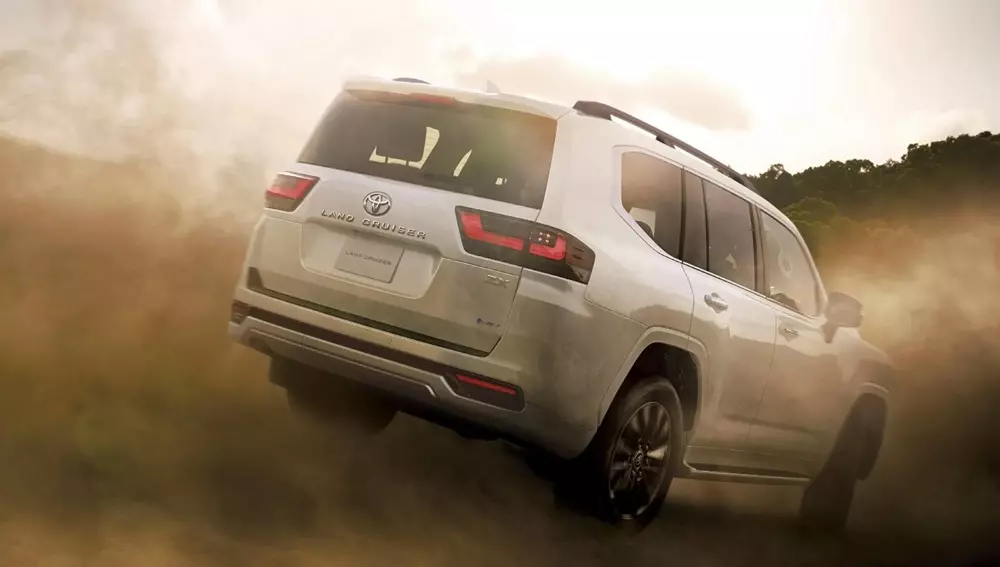Toyota Land Cruiser 300 Series 2027 dùng các hệ thống treo khác nhau, tùy theo phiên bản Toyota Land Cruiser 300 Series 2027 dùng các hệ thống treo khác nhau, tùy theo phiên bản
