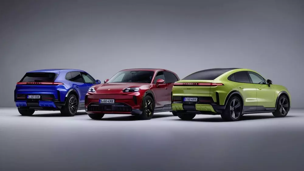 Porsche Cayenne Electric 2027 có tổng cộng 105 lựa chọn màu sắc Porsche Cayenne Electric 2027 có tổng cộng 105 lựa chọn màu sắc