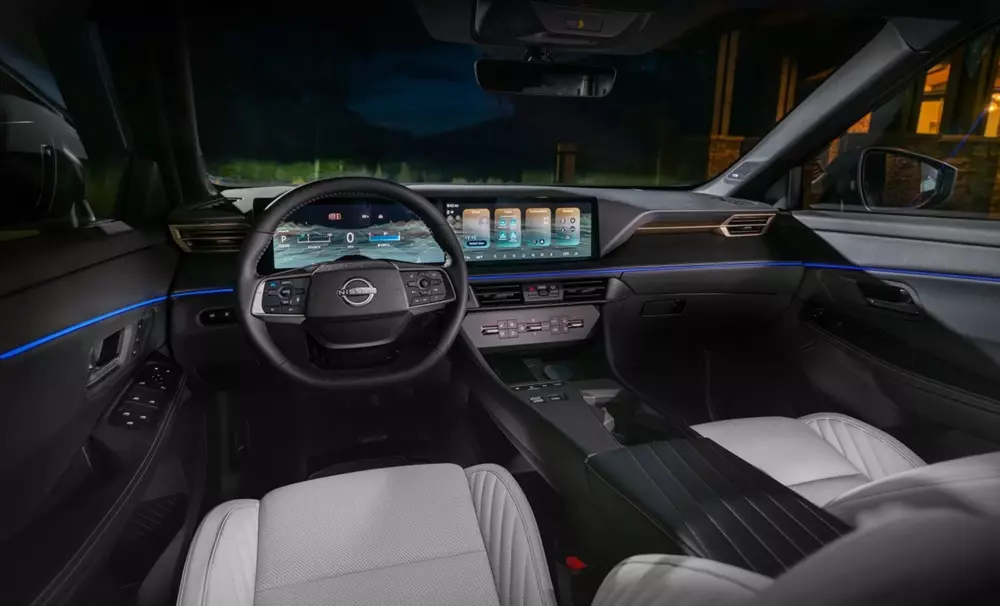 Khoang lái của Nissan X-Trail Hybrid 2027 bản cao cấp nhất Khoang lái của Nissan X-Trail Hybrid 2027 bản cao cấp nhất