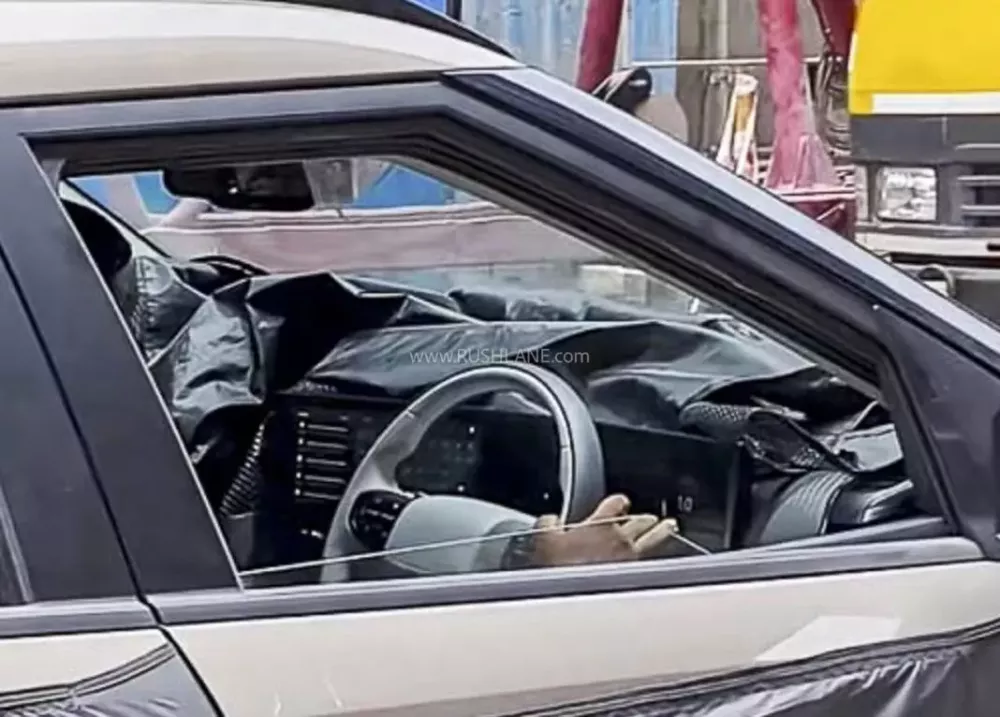 Nội thất của Hyundai Bayon bản chạy thử bị rò rỉ Nội thất của Hyundai Bayon bản chạy thử bị rò rỉ