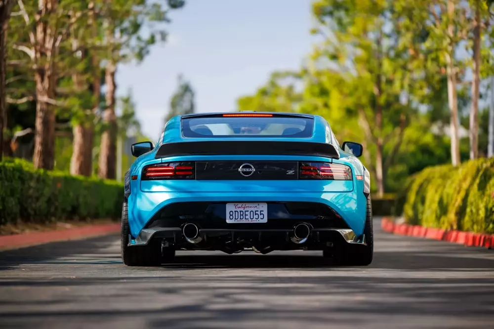 Nissan Z Kaze Concept được nâng cấp cả về kỹ thuật
