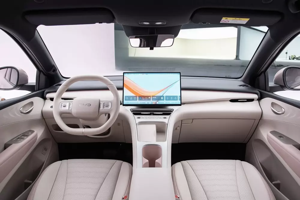 Khoang lái của BYD Seagull 2027