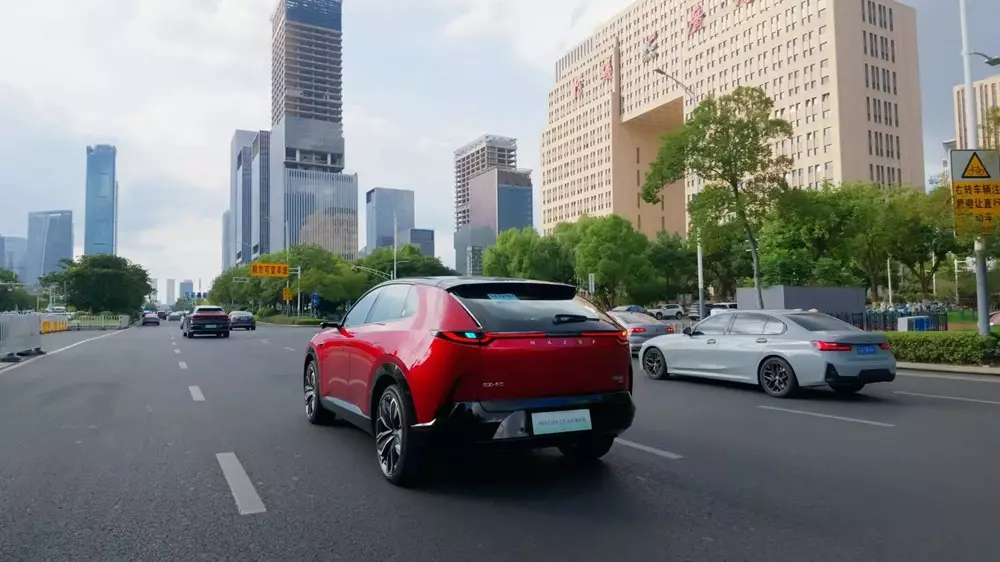 Mazda CX-6e là SUV hạng trung Mazda CX-6e là SUV hạng trung