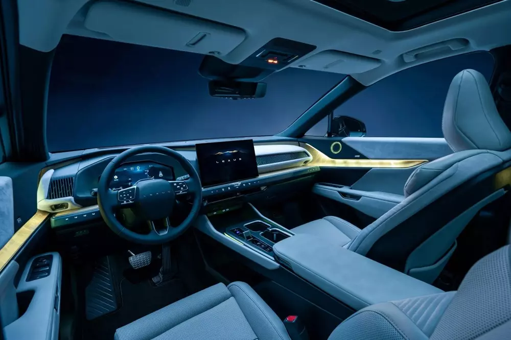 Khoang lái bên trong Lexus TZ 2027 Khoang lái bên trong Lexus TZ 2027