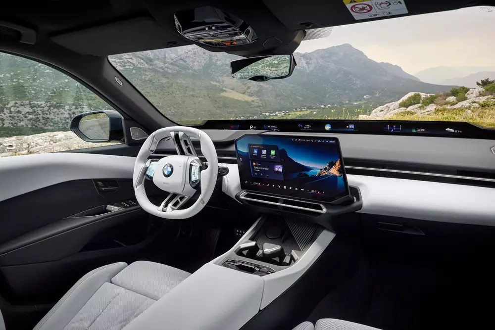 Khoang lái của BMW 3-Series 2027 bản thường