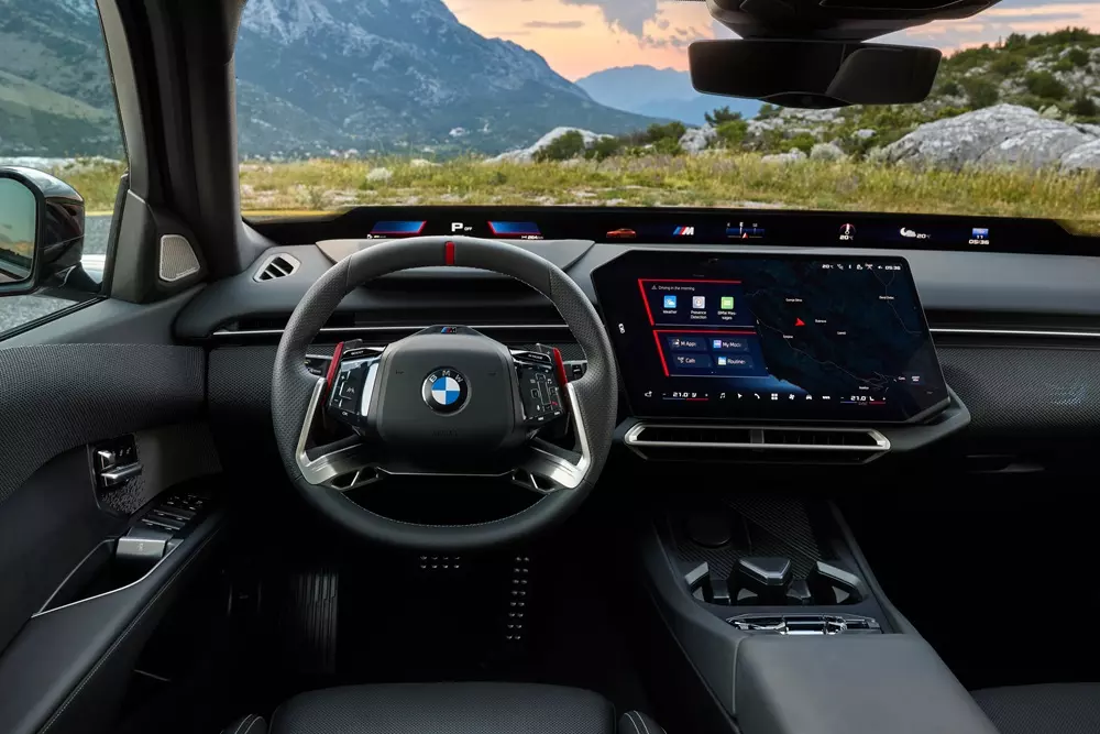 Khoang lái của BMW 3-Series 2027 bản M350