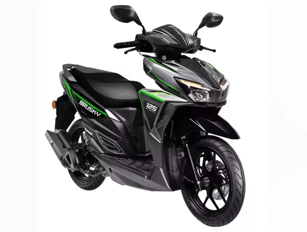 Xe ga Kawasaki Brusky 125 ra mắt phiên bản 2026, cạnh tranh Honda Air Blade