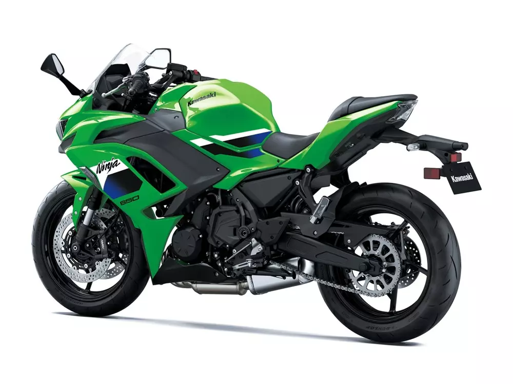 Độ cứng của lò xo phía sau trên Kawasaki Ninja 650 2027 đã được cải tiến