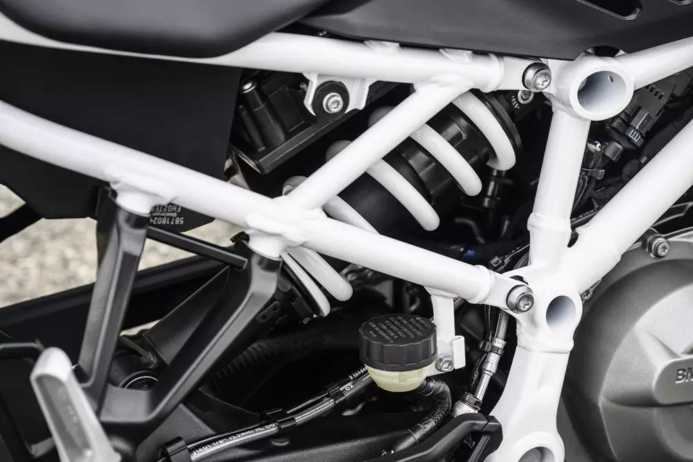 BMW F 450 R dùng khung sườn thép dạng ống BMW F 450 R dùng khung sườn thép dạng ống