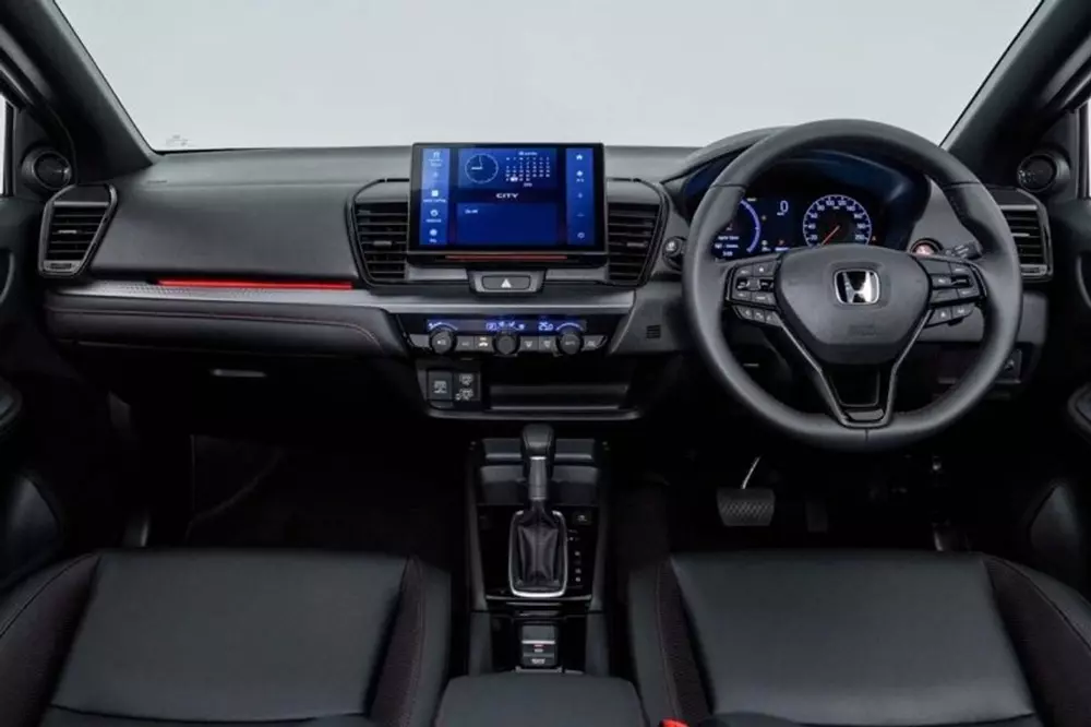 Khoang lái của Honda City Hatchback 2026 dự kiến sẽ giống hệt bản sedan. Khoang lái của Honda City Hatchback 2026 dự kiến sẽ giống hệt bản sedan.