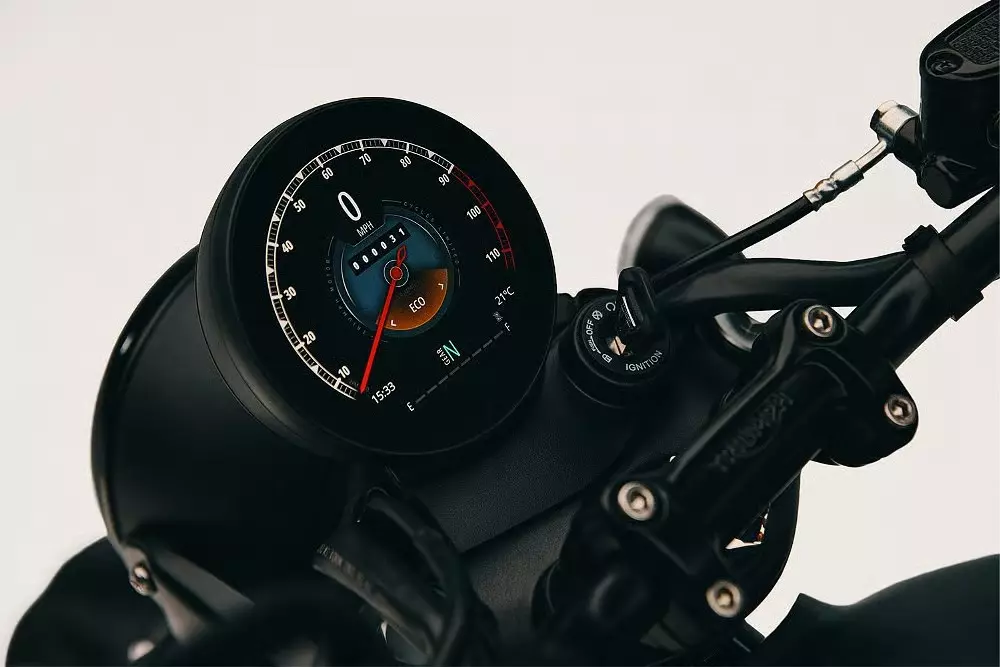Triumph Bonneville T40 và T40 Black 2027 dùng cụm đồng hồ tròn Triumph Bonneville T40 và T40 Black 2027 dùng cụm đồng hồ tròn