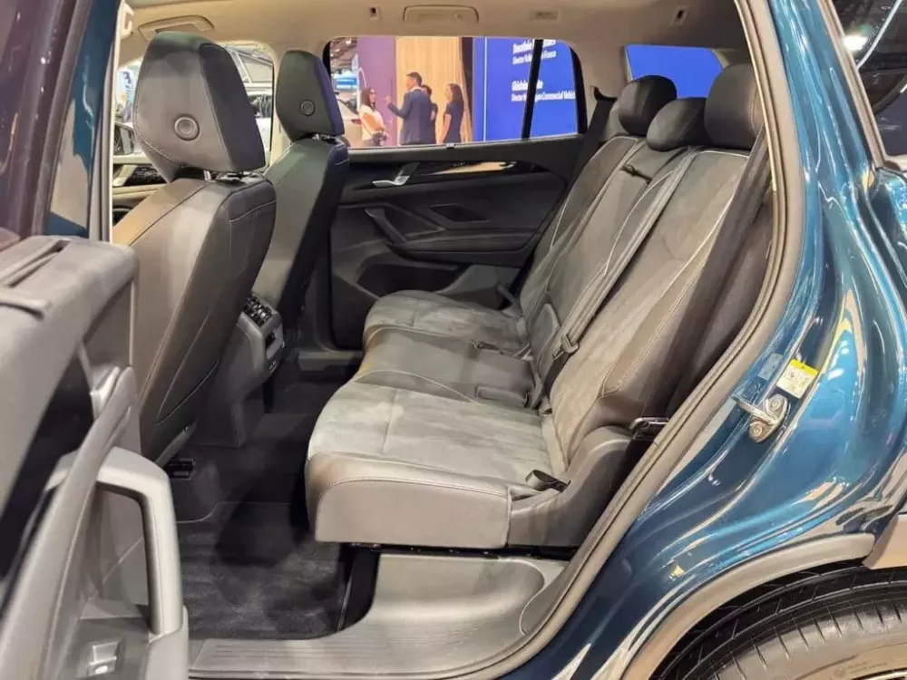 Hàng ghế thứ hai của Volkswagen Tayron Hàng ghế thứ hai của Volkswagen Tayron