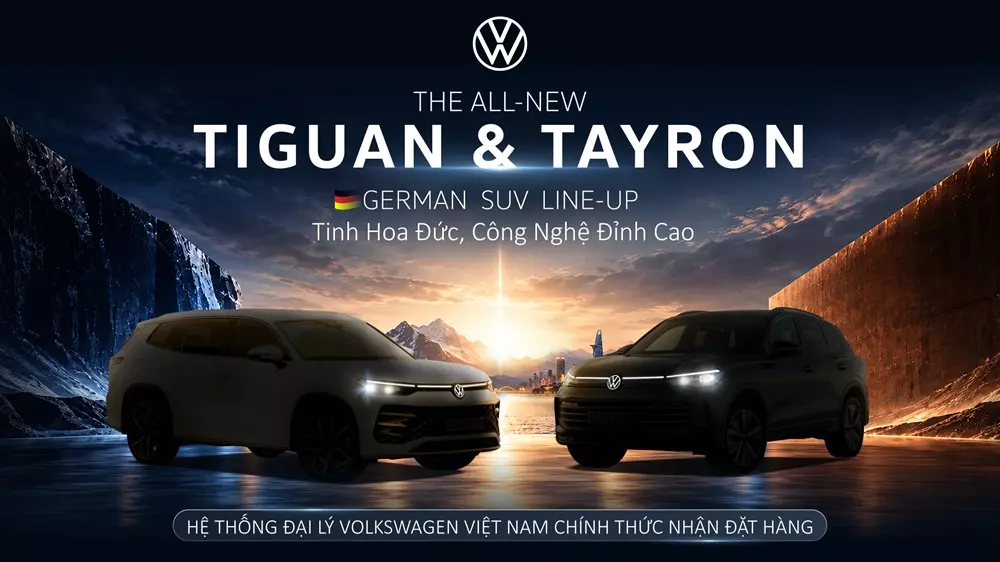 Volkswagen Việt Nam chính thức nhận cọc cho bộ đôi SUV mới Volkswagen Việt Nam chính thức nhận cọc cho bộ đôi SUV mới