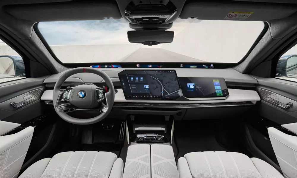 Khoang lái của BMW Concept 7 Protection Khoang lái của BMW Concept 7 Protection