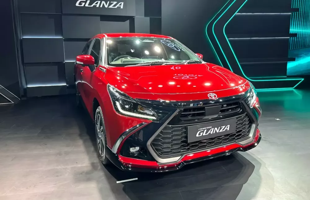 Toyota Glanza 2027 được cải tiến khu vực đầu xe Toyota Glanza 2027 được cải tiến khu vực đầu xe