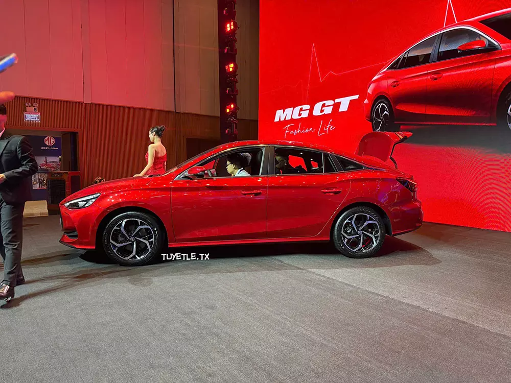 MG GT sở hữu thiết kế mượt mà