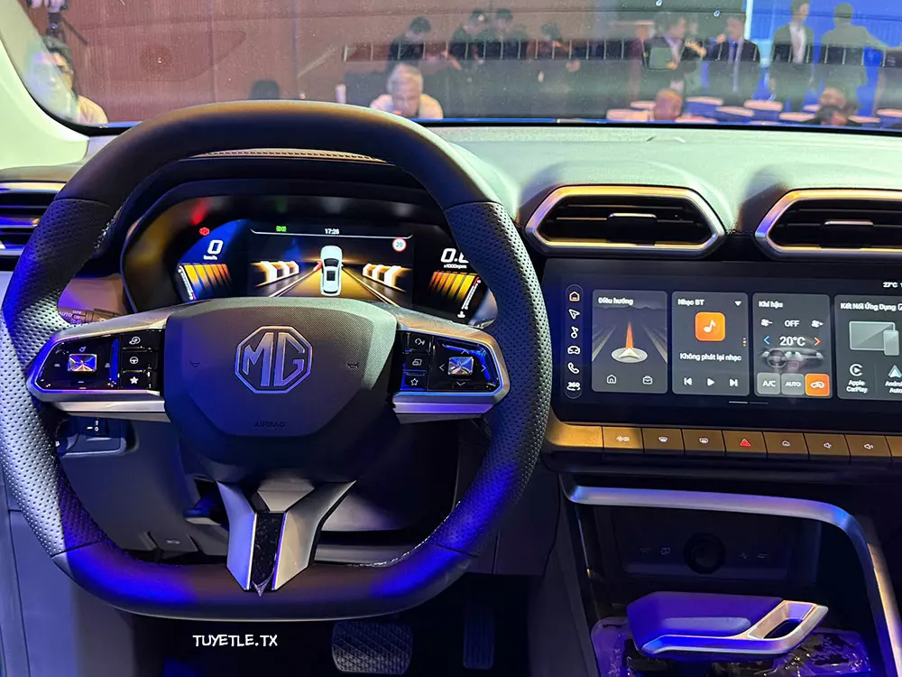 Vô lăng của MG ZS 2027 tích hợp các phím chức năng