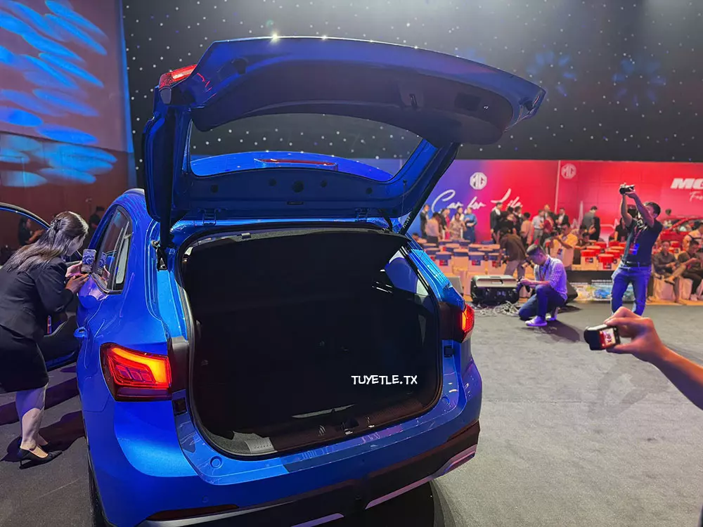 Khoang hành lý của MG ZS 2027 