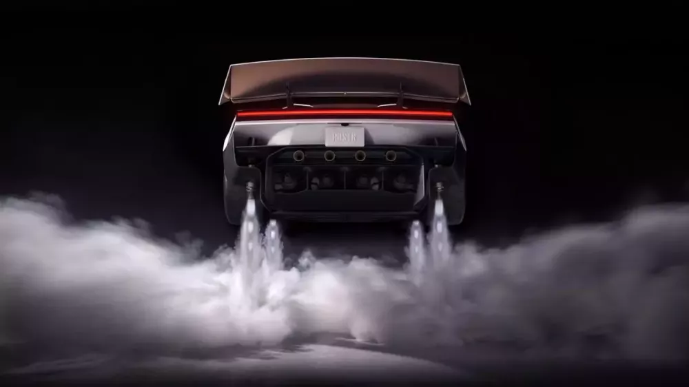 Tesla Roadster được trang bị cánh gió sau cỡ lớn Tesla Roadster được trang bị cánh gió sau cỡ lớn