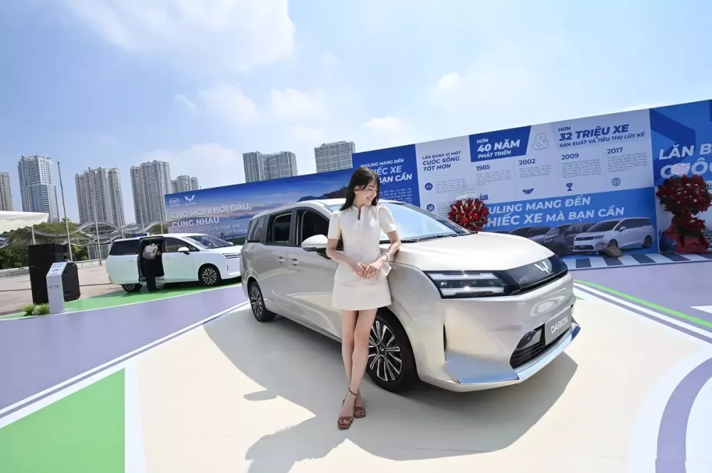Wuling ra mắt 4 mẫu xe mới ở Việt Nam, điểm nhấn là Darion với nội thất 7 chỗ, cửa lùa chỉnh điện Wuling ra mắt 4 mẫu xe mới ở Việt Nam, điểm nhấn là Darion với nội thất 7 chỗ, cửa lùa chỉnh điện