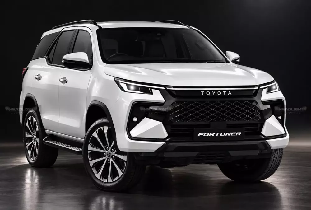 Ảnh dựng trên máy tính của Toyota Fortuner 2027 Ảnh dựng trên máy tính của Toyota Fortuner 2027