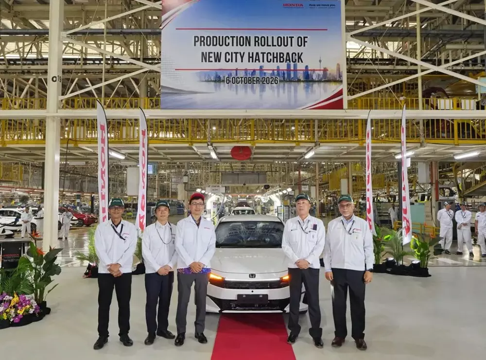 Honda City Hatchback 2026 xuất xưởng tại nhà máy ở Malaysia Honda City Hatchback 2026 xuất xưởng tại nhà máy ở Malaysia