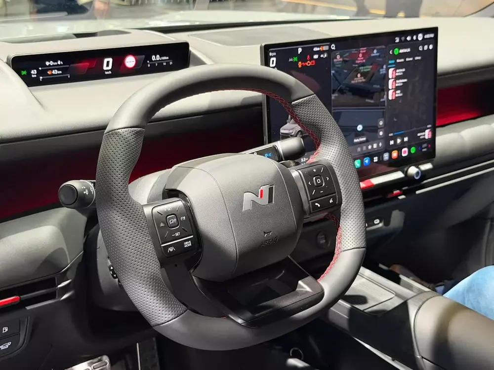 Khoang lái của Hyundai Tucson N Line 2027 Khoang lái của Hyundai Tucson N Line 2027