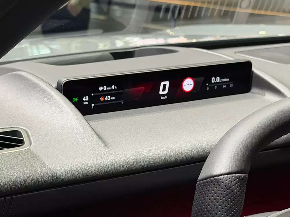 Bảng đồng hồ kỹ thuật số mỏng của Hyundai Tucson N Line 2027 Bảng đồng hồ kỹ thuật số mỏng của Hyundai Tucson N Line 2027