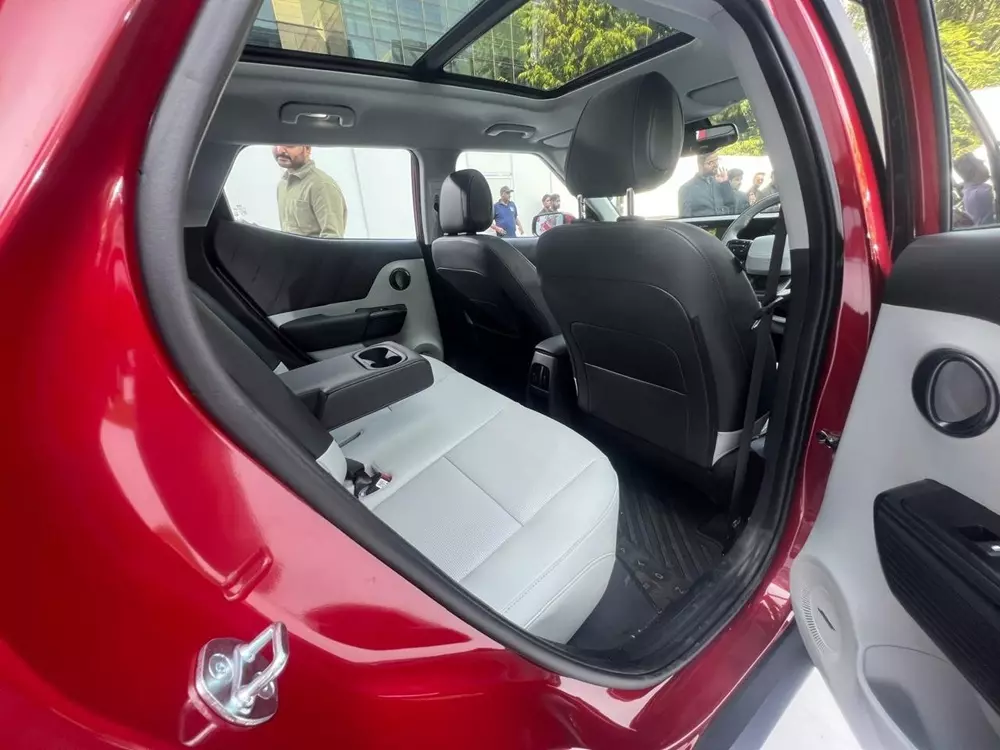 Hàng ghế sau của Hyundai Bayon được đánh giá là rộng rãi