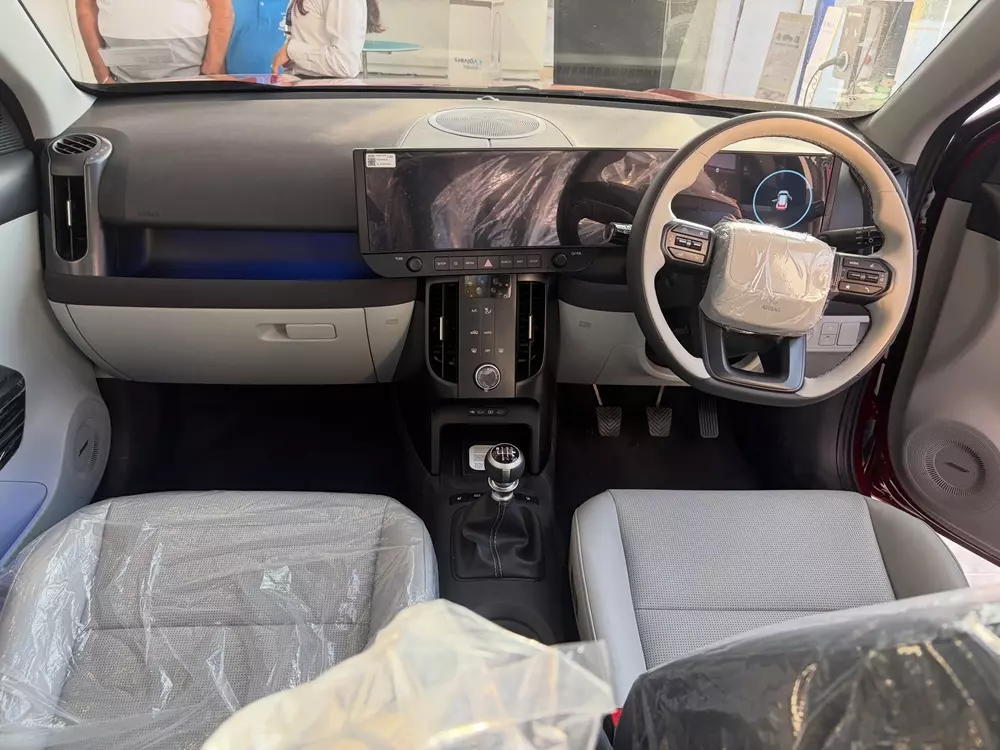 Cụm màn hình cỡ lớn là điểm nhấn bên trong Hyundai Bayon