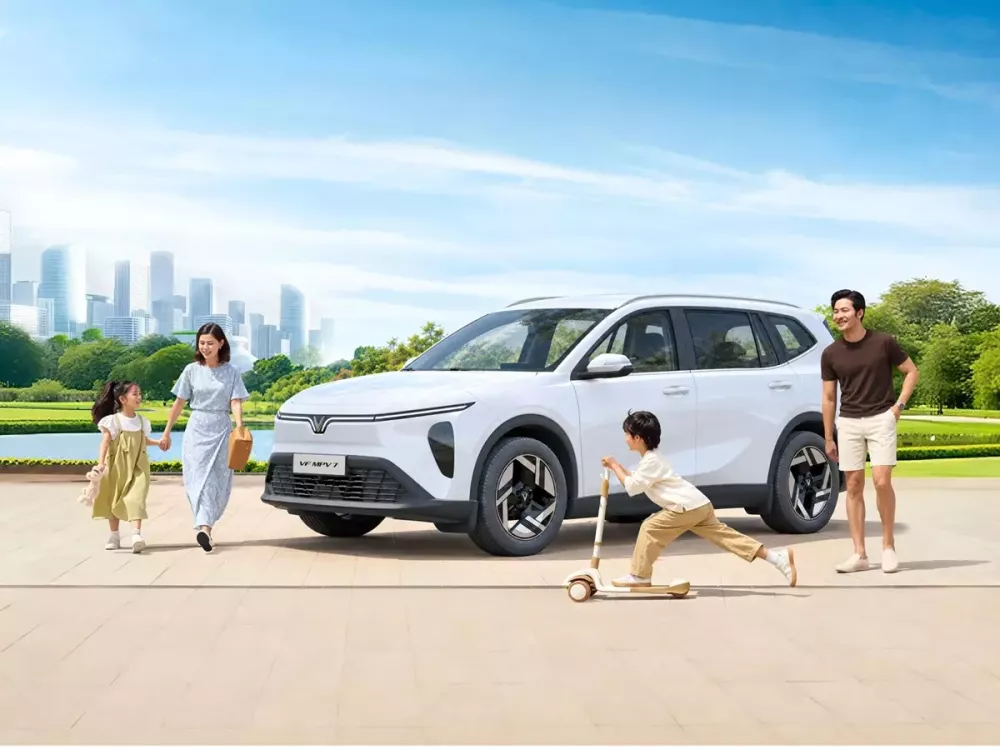 VinFast VF MPV 7 linh hoạt chở người, chở đồ cho gia đình đông thành viên VinFast VF MPV 7 linh hoạt chở người, chở đồ cho gia đình đông thành viên