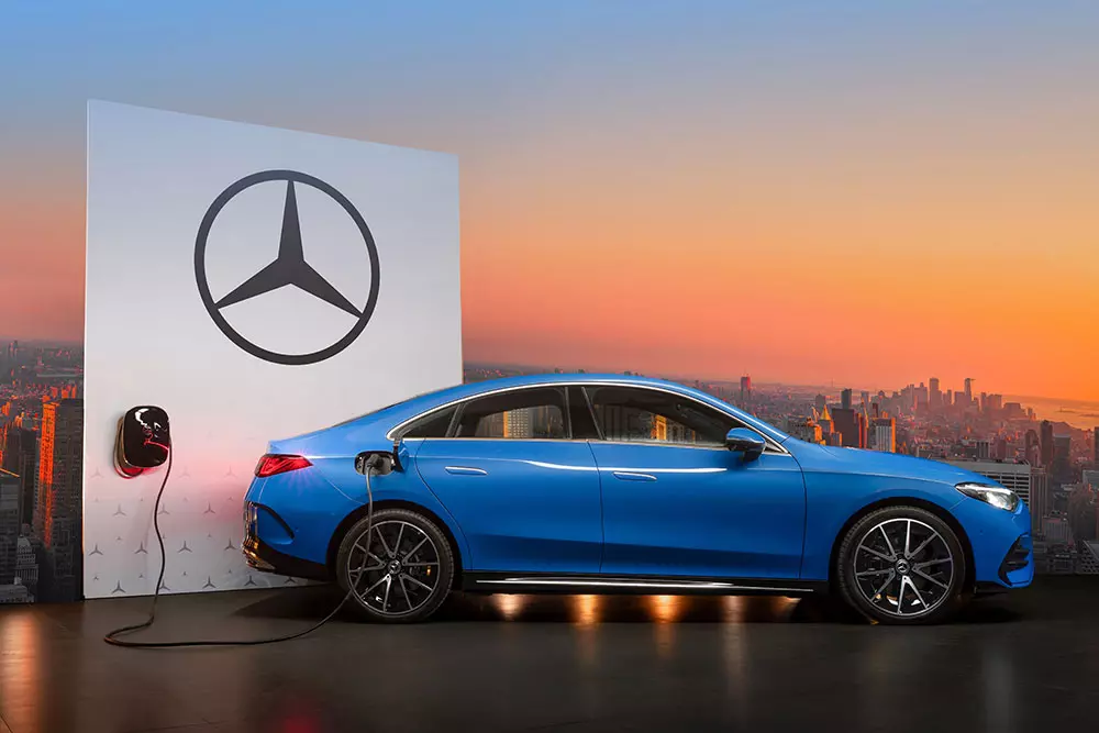 Mercedes-Benz CLA 200 electric sở hữu gói ngoại thất AMG Line Mercedes-Benz CLA 200 electric sở hữu gói ngoại thất AMG Line