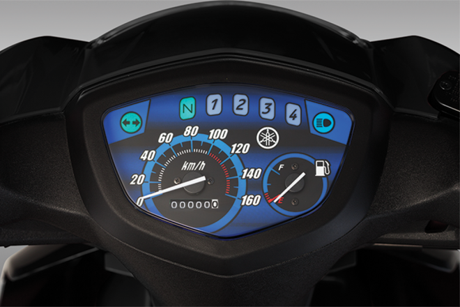 Thiết kế bảng đồng hồ của Yamaha Sirius 