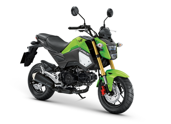 Mẫu Honda MSX màu xanh lá đen Mẫu Honda MSX màu xanh lá đen