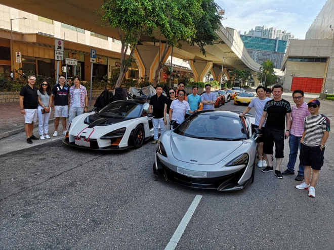 McLaren Senna màu trắng mới đến Hồng Kông McLaren Senna màu trắng mới đến Hồng Kông