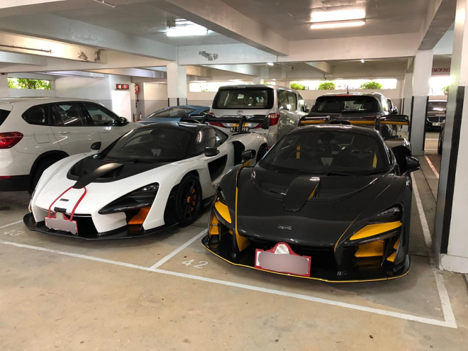 Cặp đôi McLaren Senna của các đại gia Hồng Kông Cặp đôi McLaren Senna của các đại gia Hồng Kông