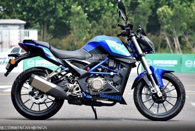 Mẫu xe Benelli TN25 mới được ra mắt tại thị trường Trung Quốc