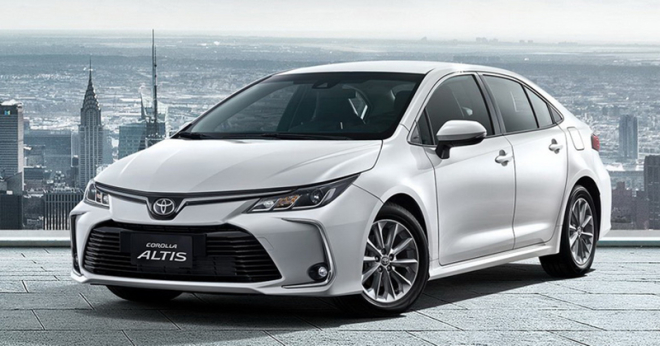 Toyota Corolla Altis 2019 tại Thái Lan được chia thành 6 bản trang bị