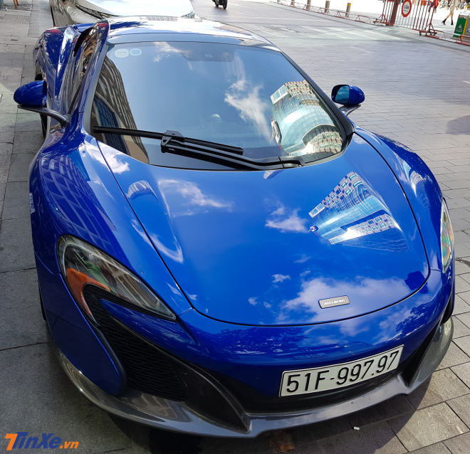 McLaren 650S Spider màu xanh Aurora Blue mang biển số siêu đẹp McLaren 650S Spider màu xanh Aurora Blue mang biển số siêu đẹp