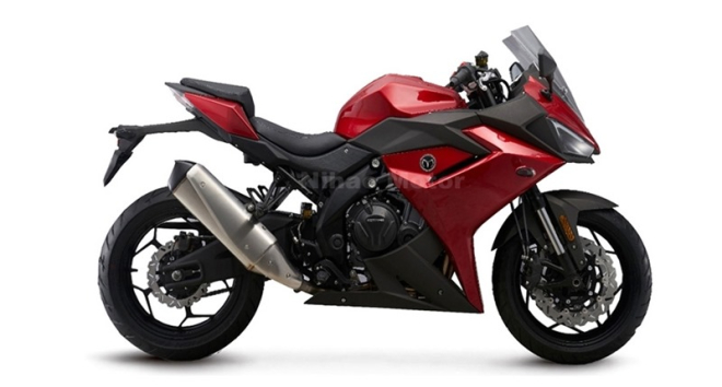 Chiếc xe mang ngoại hình lai tạp giống nhiều mẫu Sport bike của Kawasaki Chiếc xe mang ngoại hình lai tạp giống nhiều mẫu Sport bike của Kawasaki