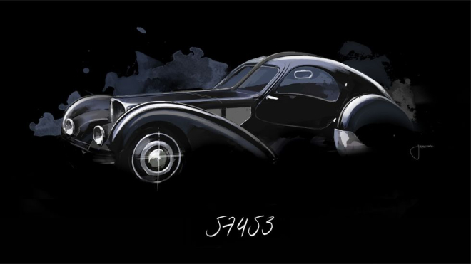 Các mẫu Bugatti Atlantic đã được sản xuất Các mẫu Bugatti Atlantic đã được sản xuất