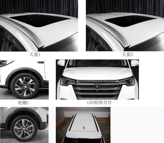 Bản cao cấp của Changan CS55 2019 sẽ có cửa sổ trời toàn cảnh Paronama Bản cao cấp của Changan CS55 2019 sẽ có cửa sổ trời toàn cảnh Paronama