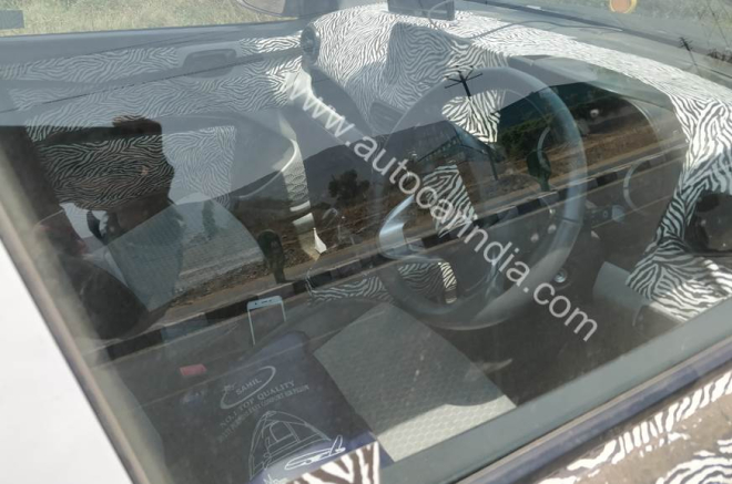 Hình ảnh chụp lén nội thất của Hyundai Grand i10 2019 trên đường thử Hình ảnh chụp lén nội thất của Hyundai Grand i10 2019 trên đường thử