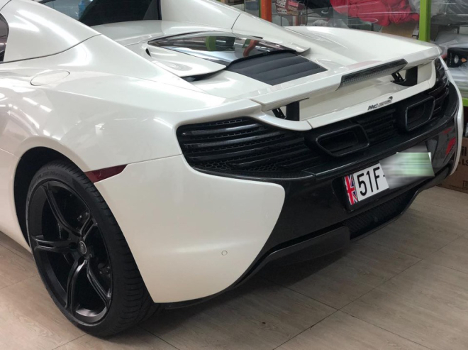 McLaren 650S Spider được trang bị động cơ V8