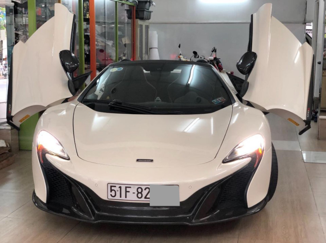 Chỉ từ 11 tỷ đồng, nhà giàu Việt đã có thể mua được siêu xe mui trần McLaren 650S Spider đặc biệt này