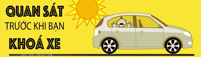 Hãy chú ý quan sát trước khi bạn khóa xe Hãy chú ý quan sát trước khi bạn khóa xe